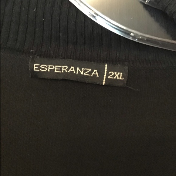 Plus size Esperanza Collared cardigan - Picture 3 of 4